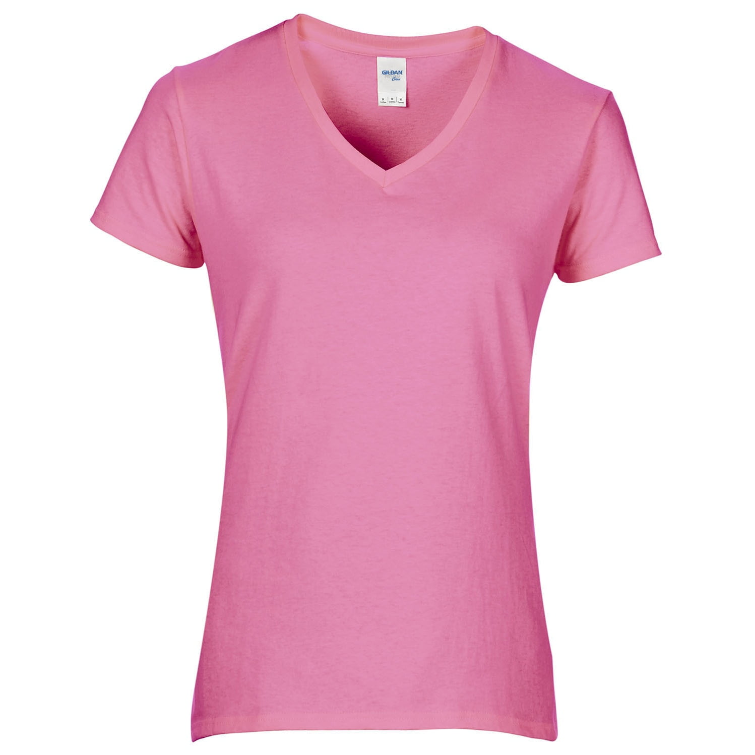 Gildan Womens/Ladies Premium Cotton V-Neck T-Shirt Gildan Womens/Ladies Premium Cotton V-Neck T-Shirt